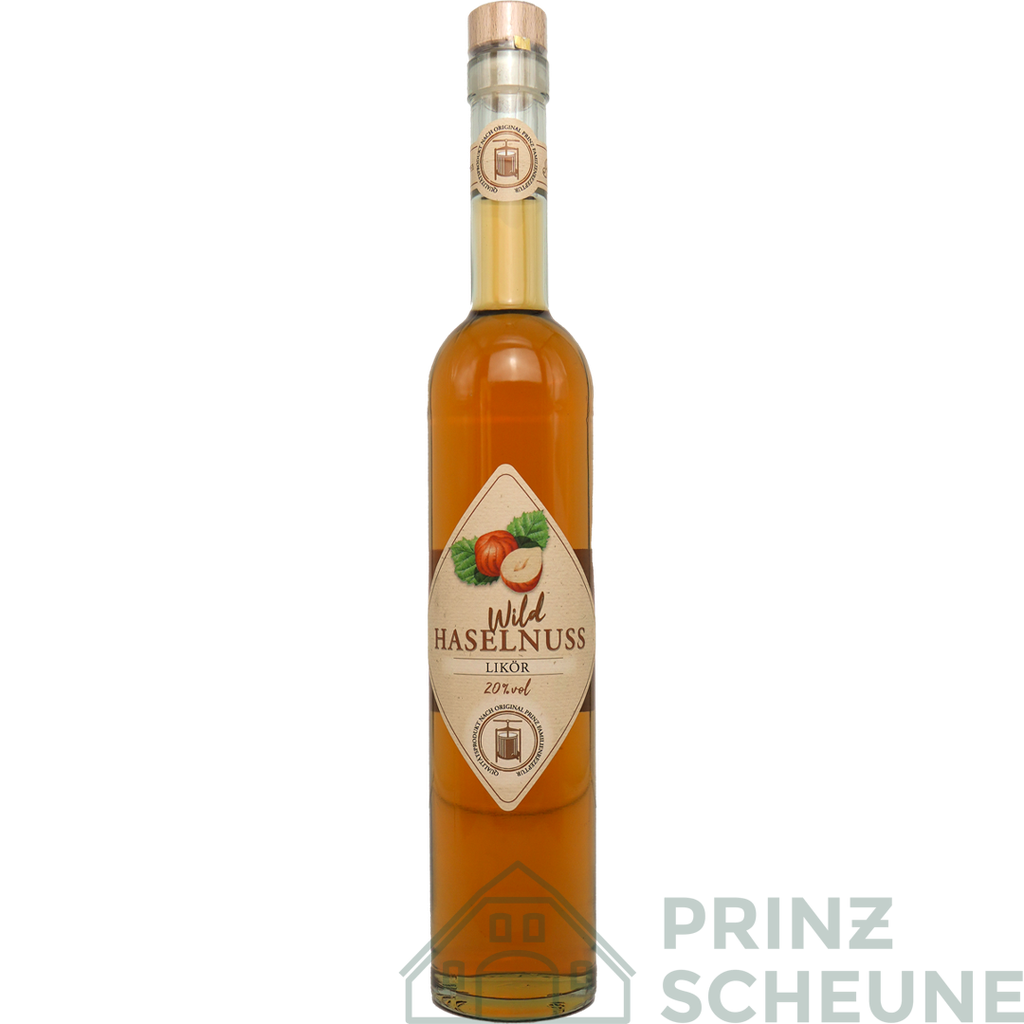 [4.02.00.50] Wild-Haselnuss Likör 20% Vol (0,5 Liter)