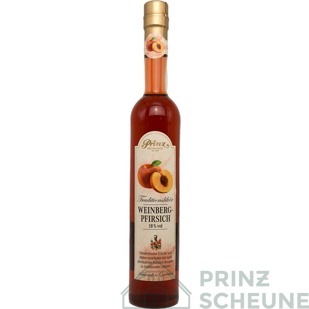 Weinberg-Pfirsich Likör 18 % Vol