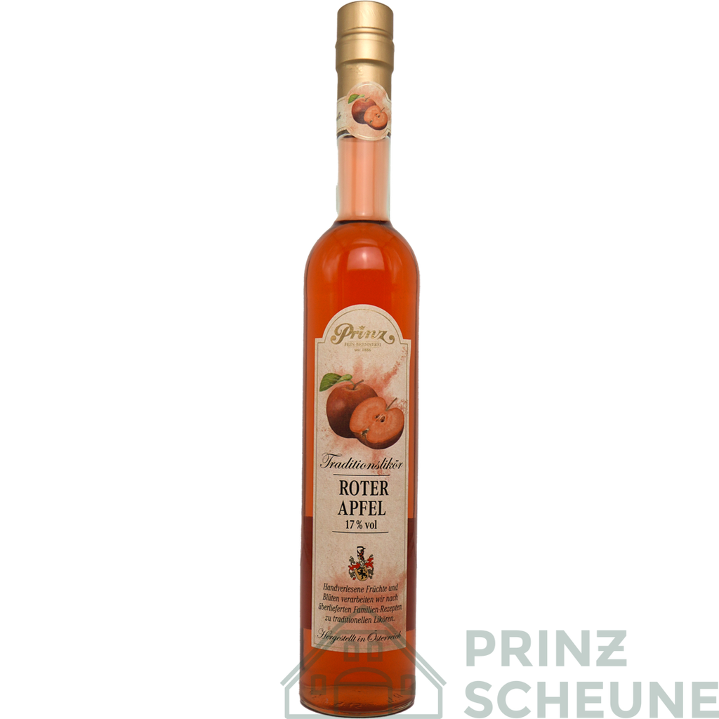 [5.15.00.50] Roter Apfel Likör 17%  Vol (0,5 Liter)