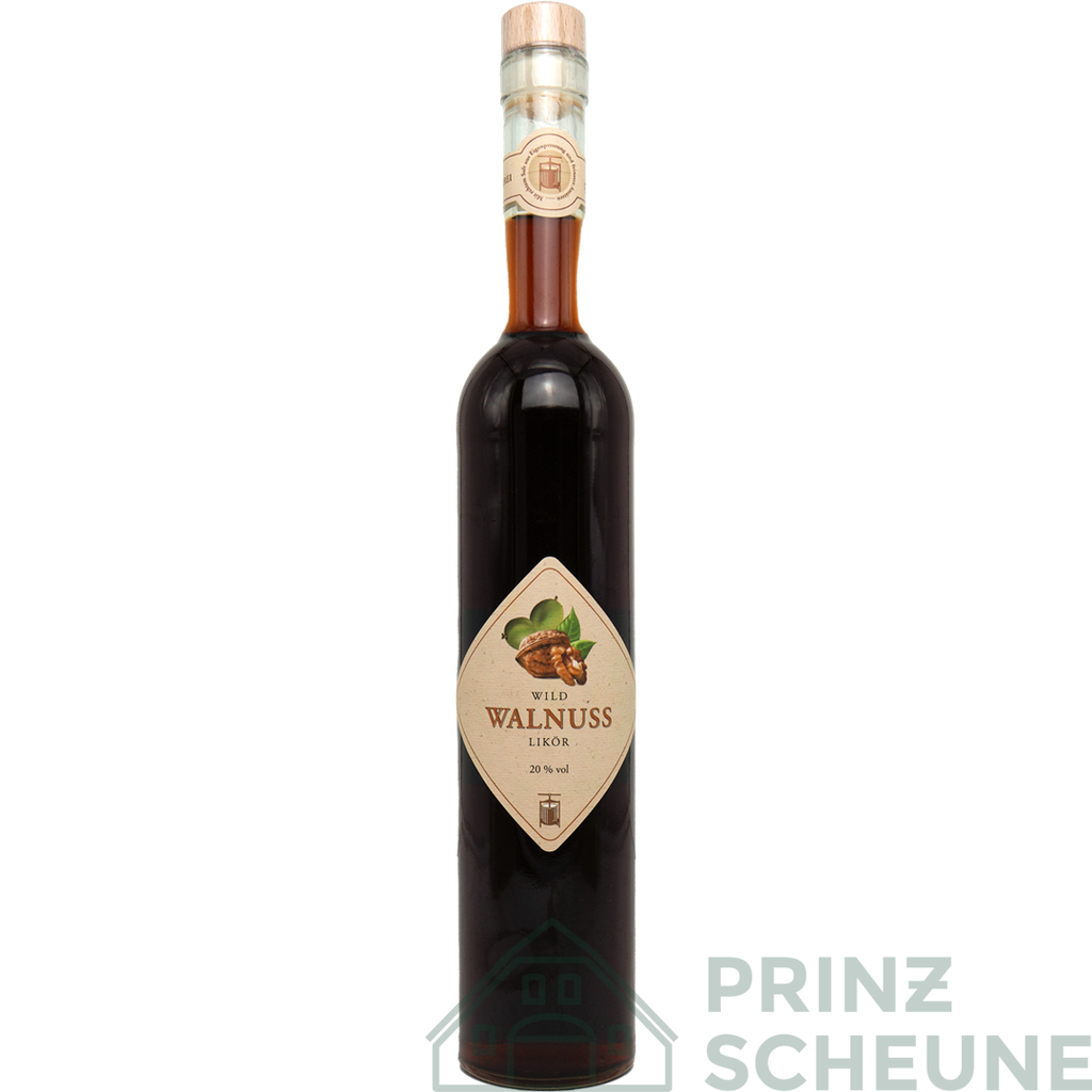 [4.08.00.50] Wild-Walnuss Likör 20% Vol (0,5 Liter)