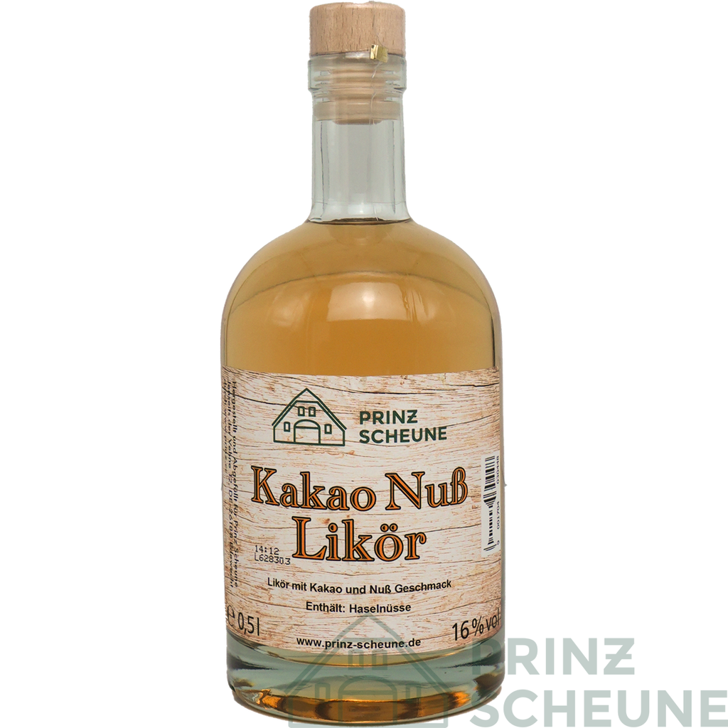 [40.05.00.50] Kakao Nuß Likör 16% Vol (0,5 Liter Nocturne)