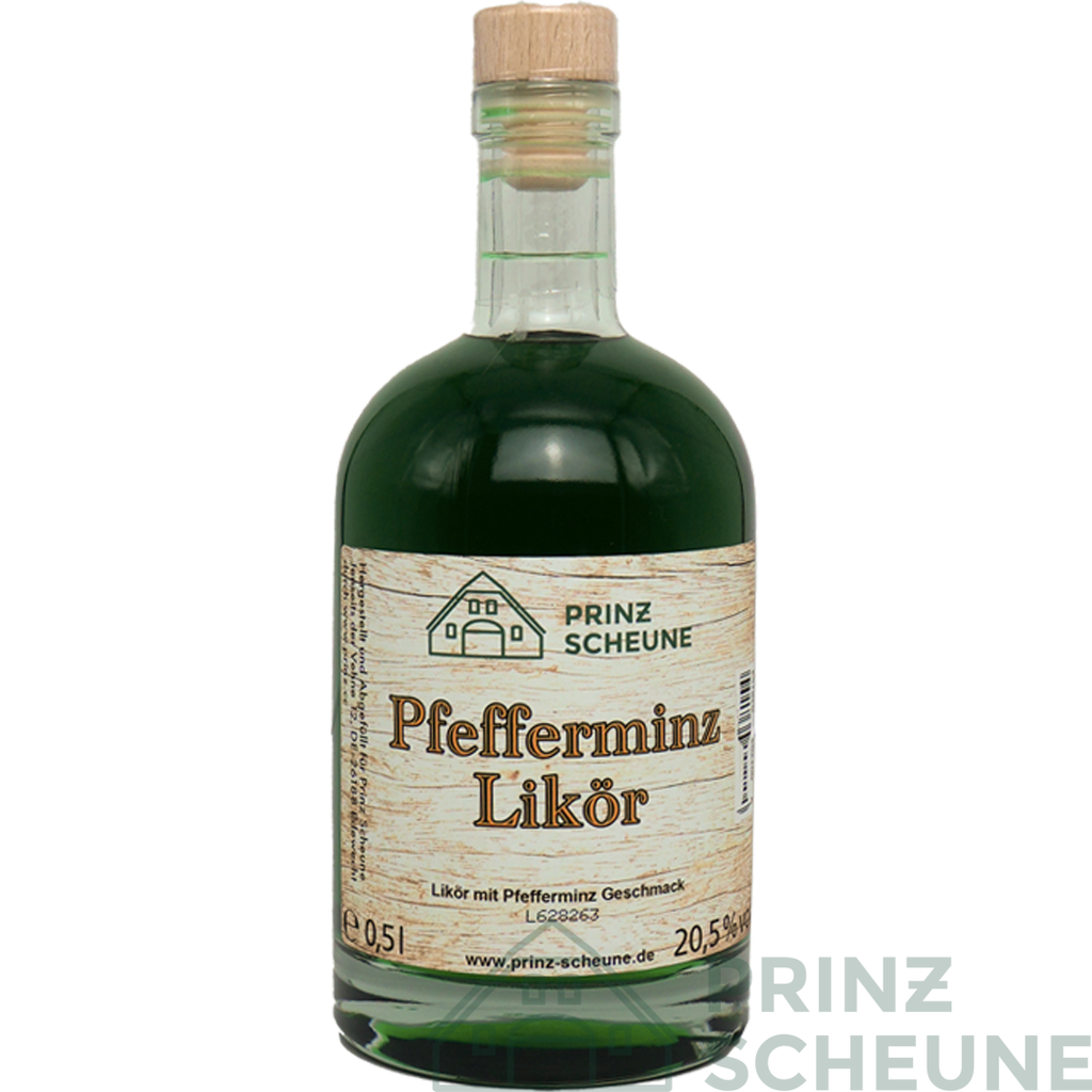 [40.09.00.50] Pfefferminz Likör 20,5% Vol (0,5 Liter Nocturne)