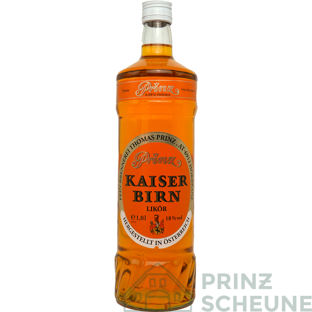 [6.04.01.00] Kaiserbirn Likör 18% Vol (1,0 Liter)