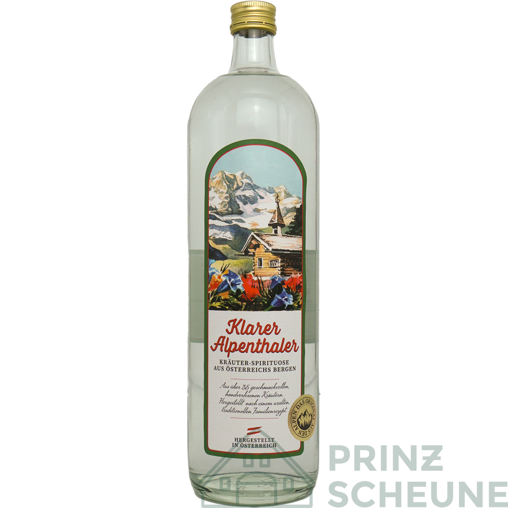 Klarer Alpenthaler 38% Vol