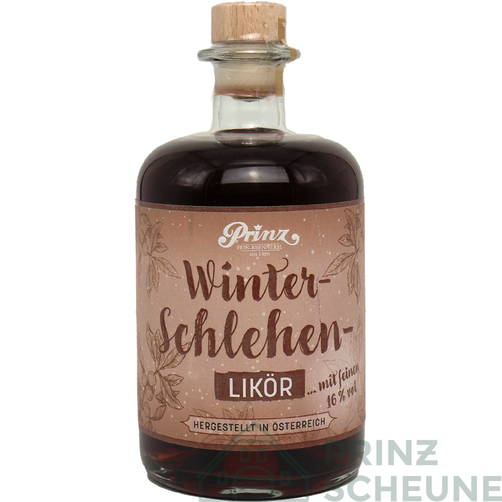 [11.04.00.50] Winterschlehen Likör 16% Vol (0,5 Liter)