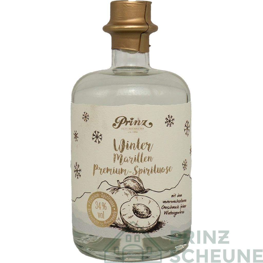 [11.22.00.50] Winter Marillen Schnaps 34% Vol (0,5 Liter)