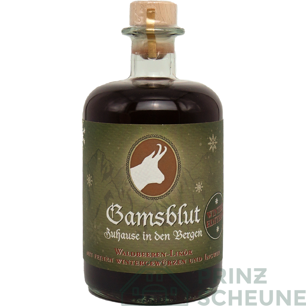 [11.16.00.50] Gamsblut Winter Edition Likör 23% Vol (0,5 Liter)
