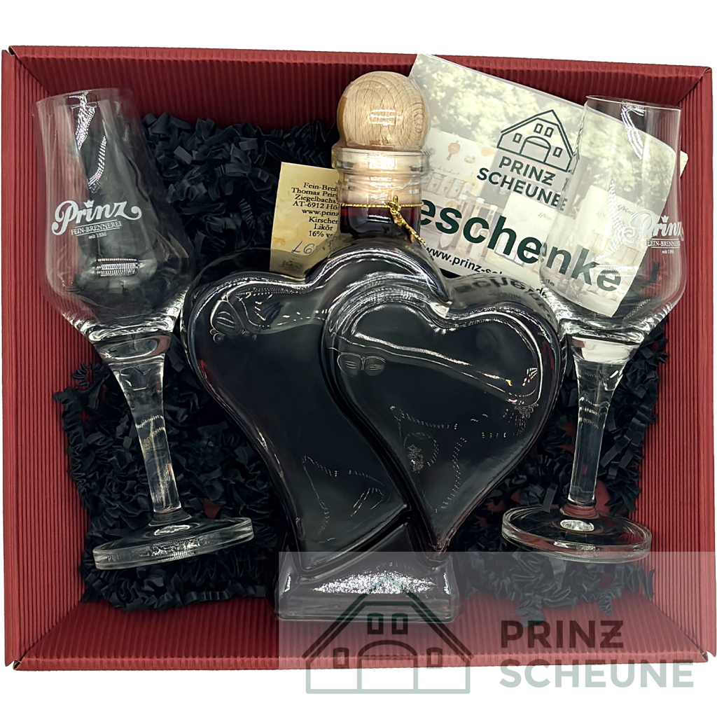 Prinz Scheune Geschenk Nr. 17.2 "Wild-Kirsch Liebes-Box"