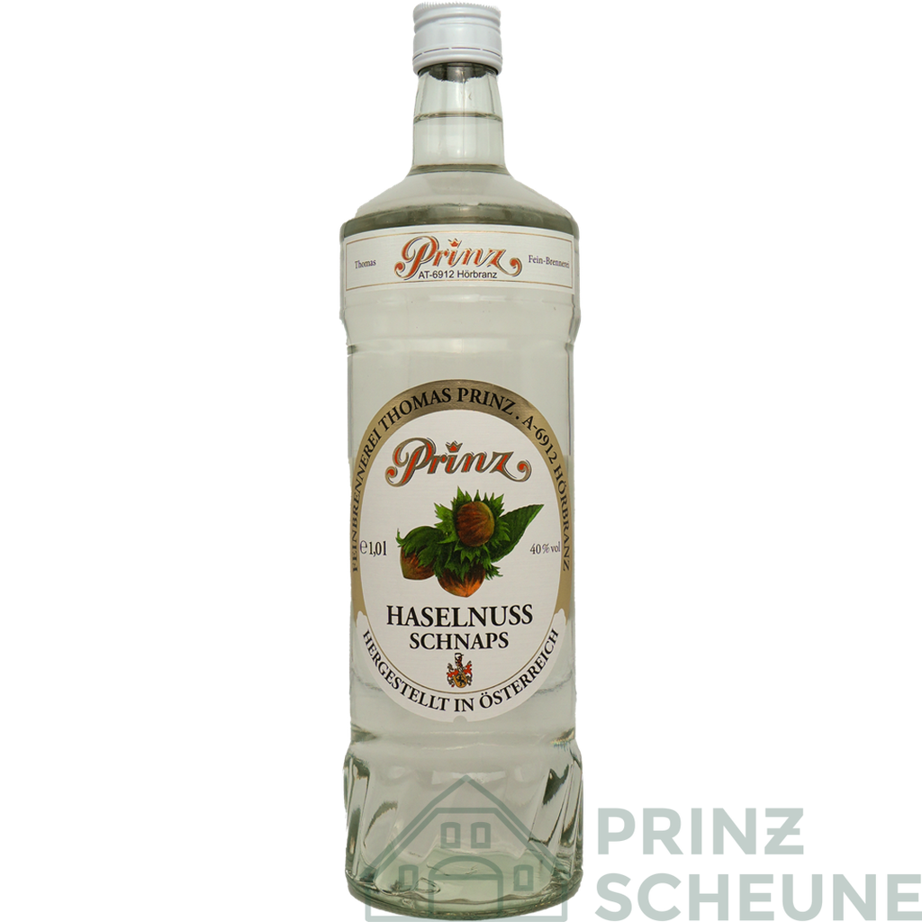 [3.02.01.00] Haselnuss Schnaps 40% Vol (1,0 Liter)