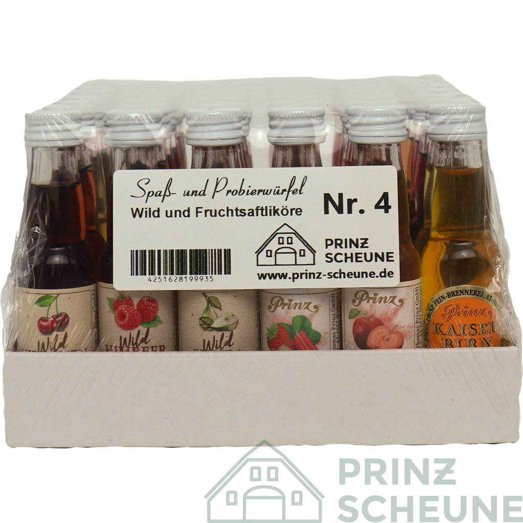 Würfel Nr. 4 Wild- und Fruchtsaftliköre