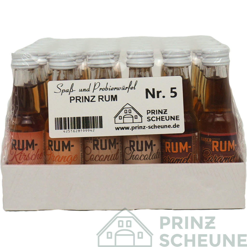 Würfel Nr. 5 Prinz Rum gemischt