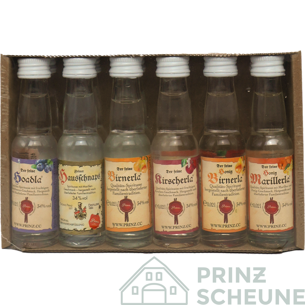 Prinz Scheune Nr. 1 "Fruchtige Schnäpse" 12er Paket