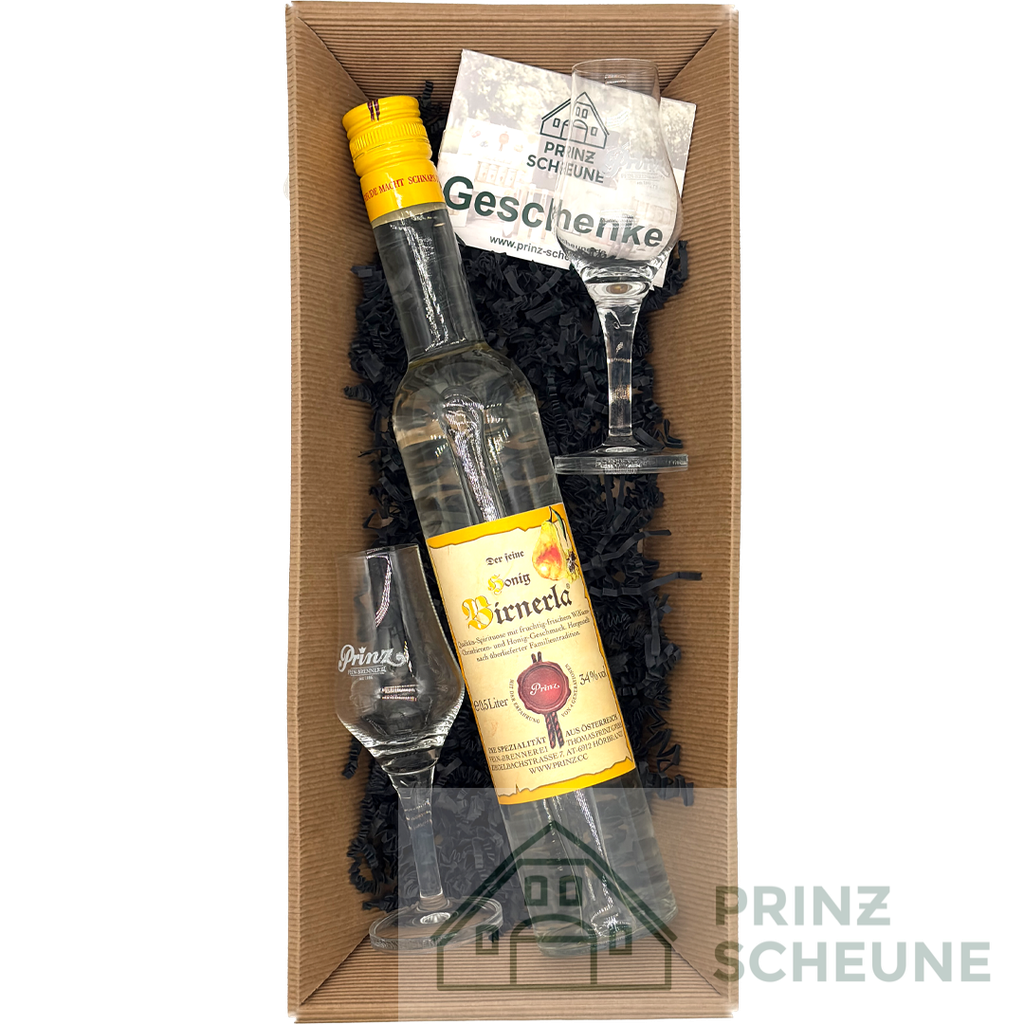 [50.54.00.50] Prinz Scheune Geschenk Nr. 4.6 "Honig Birnerla - Box"
