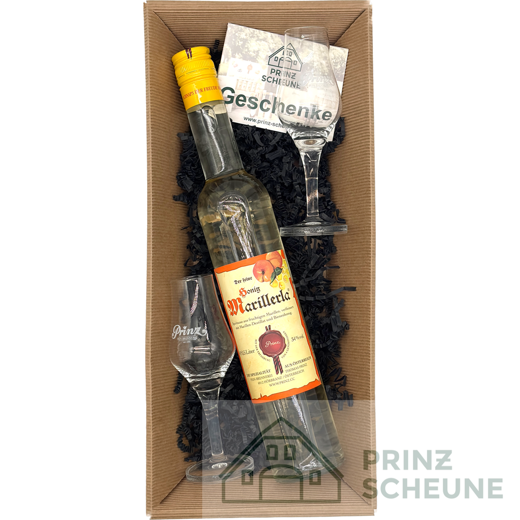 [50.56.00.50] Prinz Scheune Geschenk Nr. 4.8 "Honig Marillerla - Box"