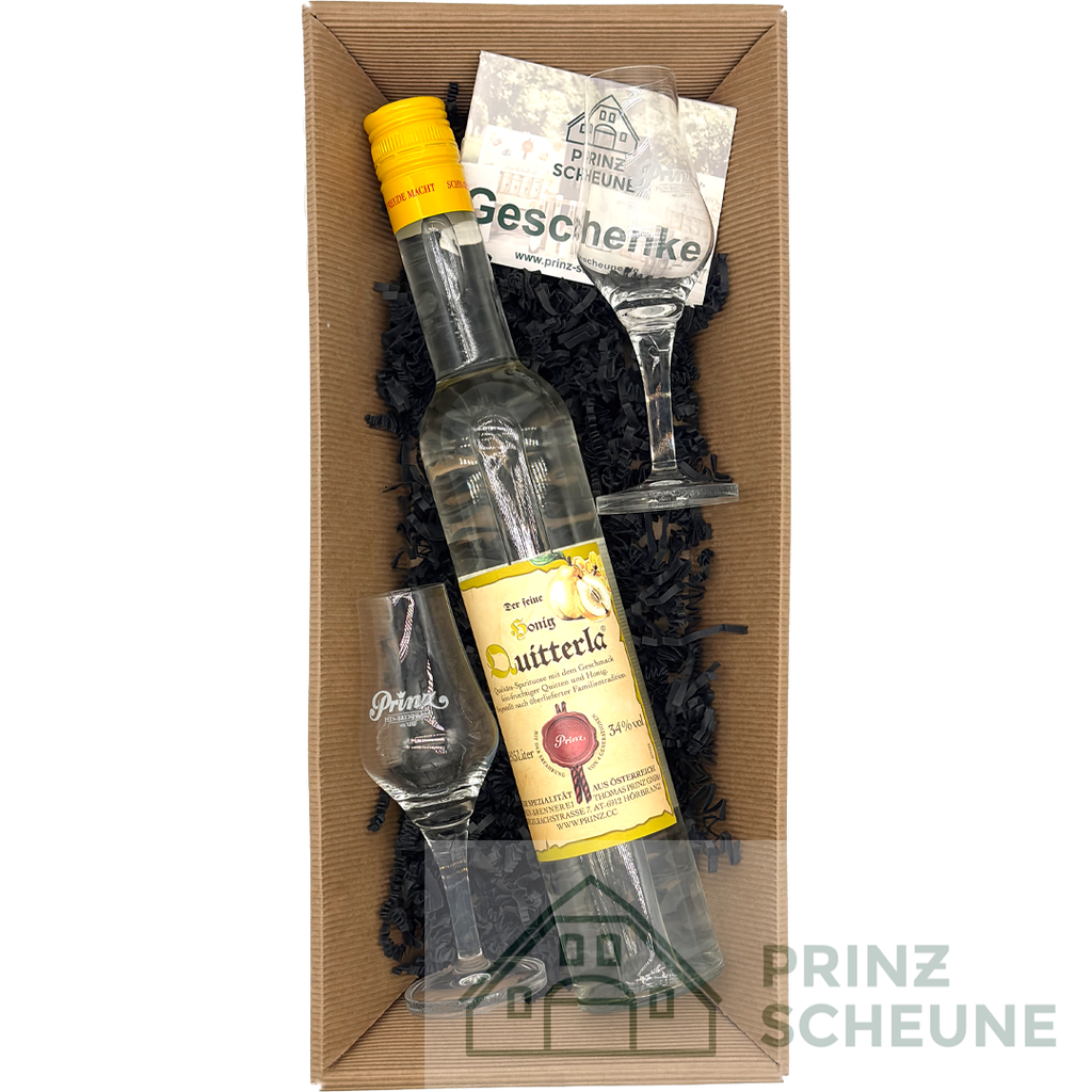 Prinz Scheune Geschenk Nr. 4.7 "Honig Quitterla - Box"
