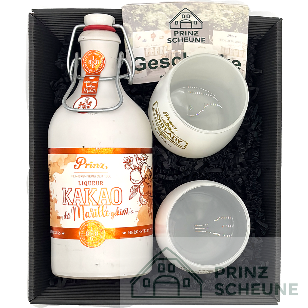 Prinz Scheune Geschenk Nr. 5.4 "Nobilady Kakao-Marillen - Box"