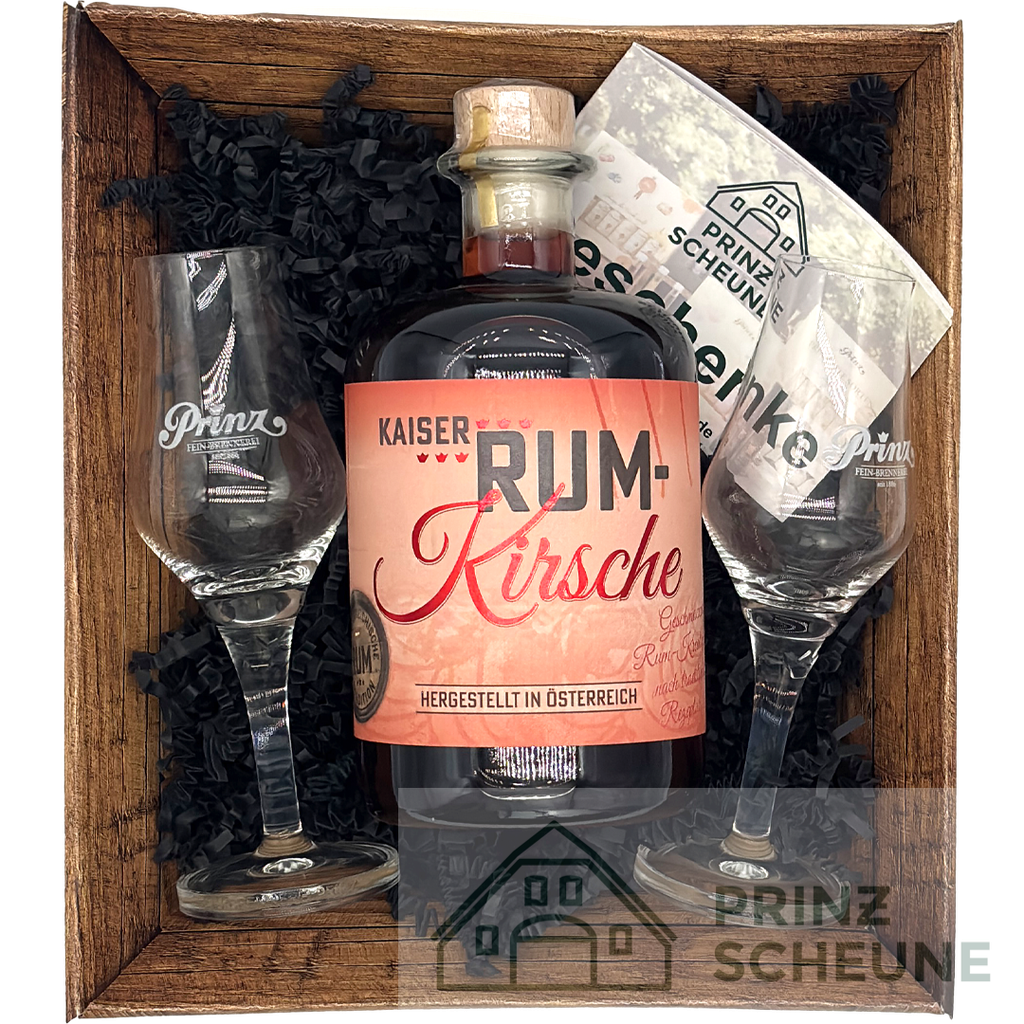 Prinz Scheune Geschenk Nr. 6.4 "Rum Kirsch - Box"