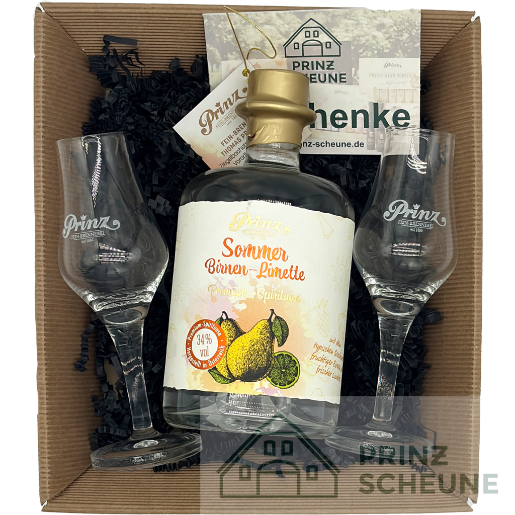 Prinz Scheune Geschenk Nr. 8.7 "Sommer Birnen-Limetten - Box"