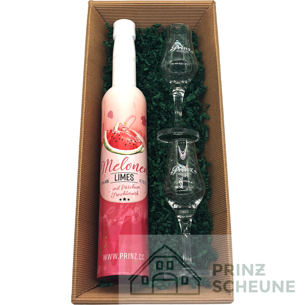 Prinz Scheune Geschenk Nr. 15.3 "Melonen Limes - Box"