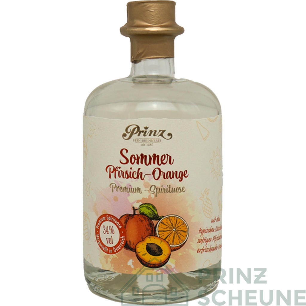 [1.16.00.50] Sommer Pfirsich-Orange 34% Vol  (0,5 Liter)
