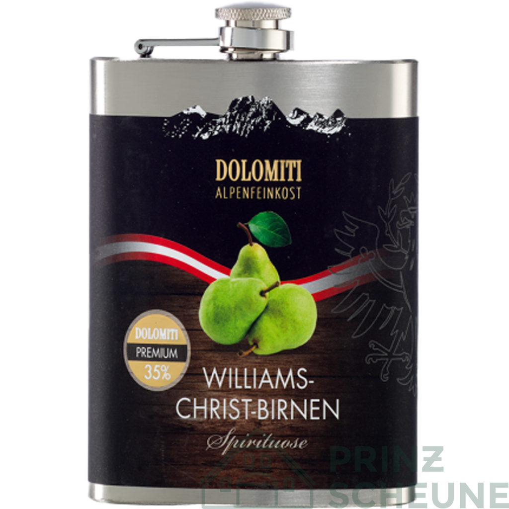[60.03.00.50] Dolomiti Williams-Christ-Birne Spirituose 35% Vol (0,5 Liter)