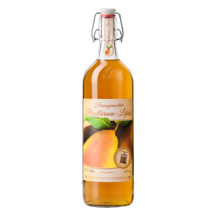 [11.24.01.00] Bratbirnen Likör 16% Vol (1,0 Liter)
