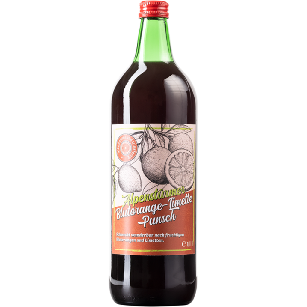 Blutorange-Limetten Punsch (alkoholfrei)