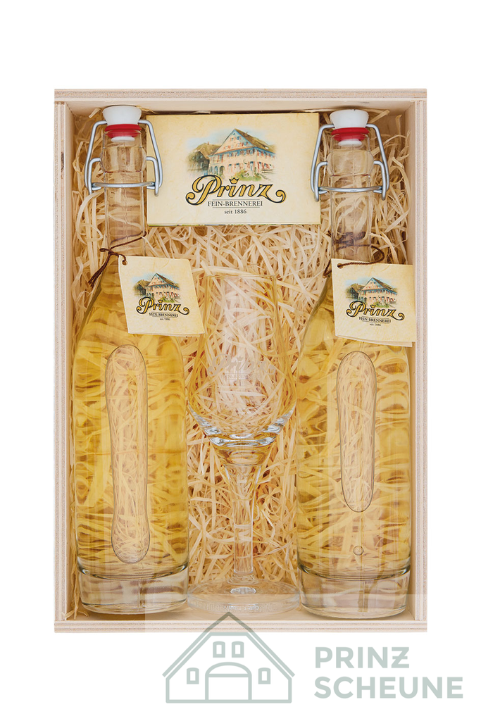 Prinz Geschenk - Edles in Holz verpackt