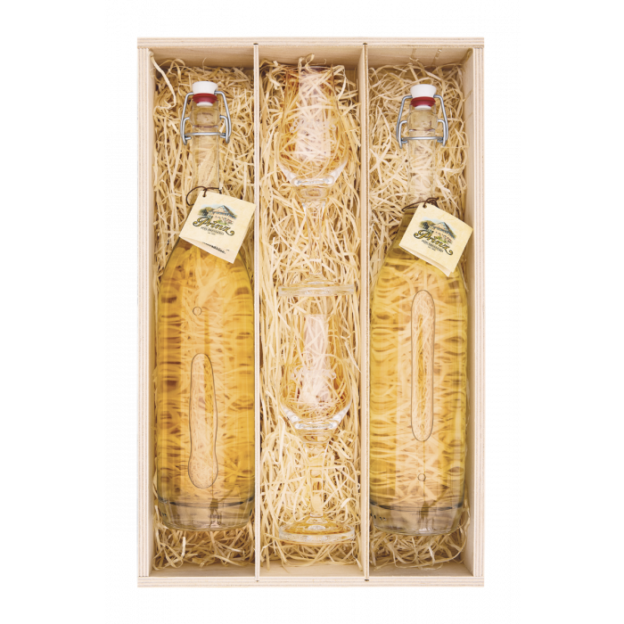 Prinz Geschenk - Holzfass-Duo 41%
