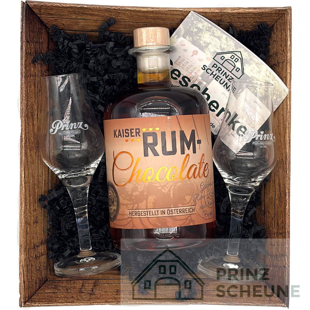 Prinz Scheune Geschenk Nr. 6.3 "Rum Chocolate - Box"