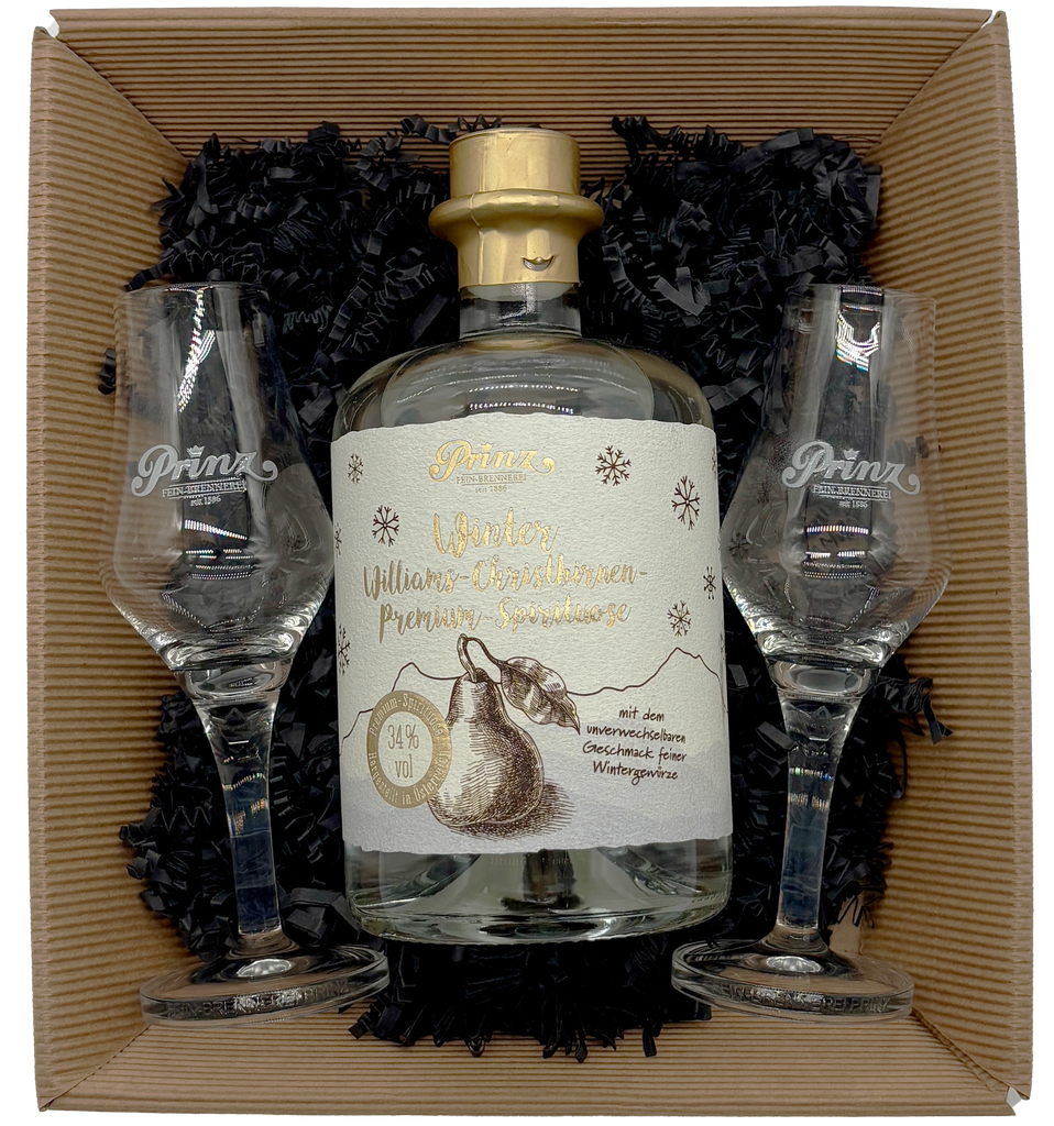 Prinz Scheune Geschenk Nr. 8.2 "Winter Williams-Christbirnen - Box"