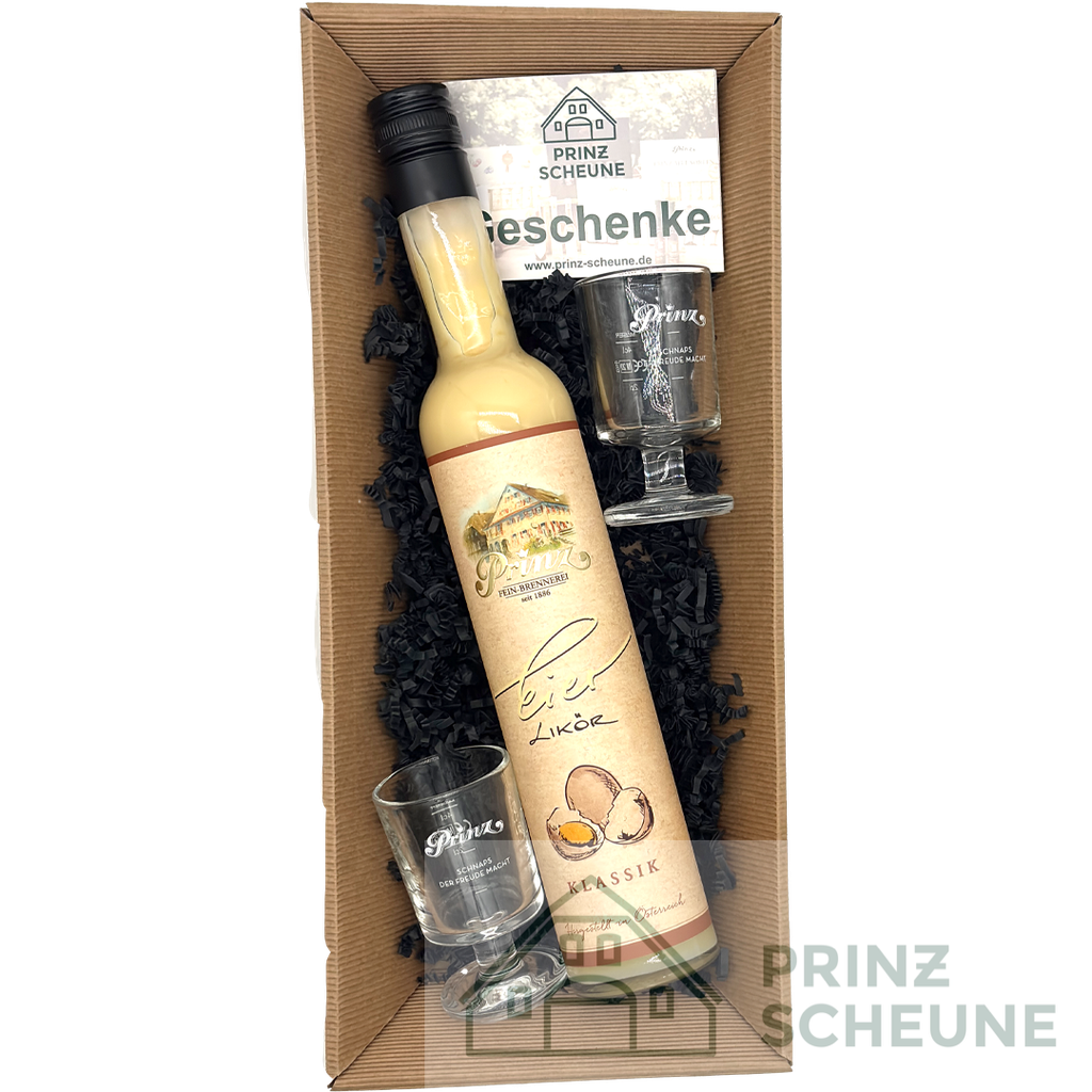 Prinz Scheune Geschenk Nr. 9.3 "Eierlikör-Box"