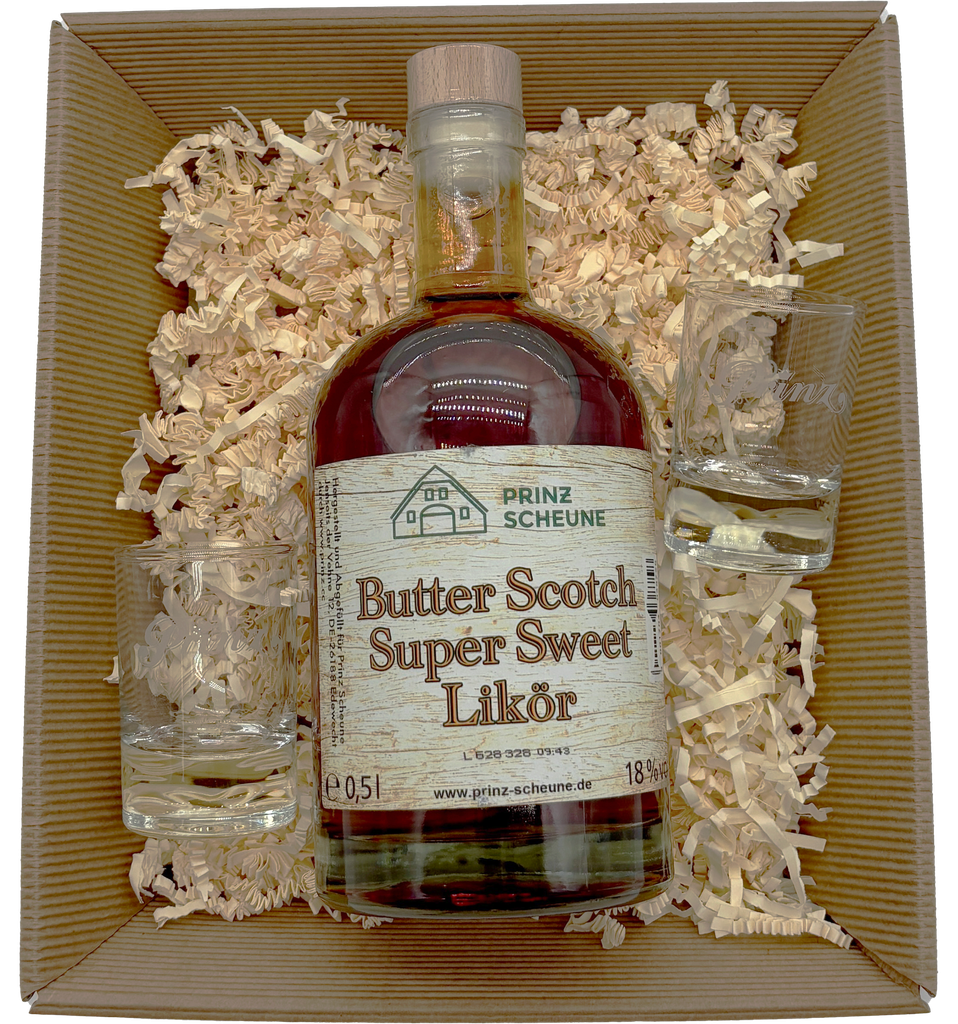Prinz Scheune Geschenk Nr. 13.2 "Supersweete Butter Scotch Box"