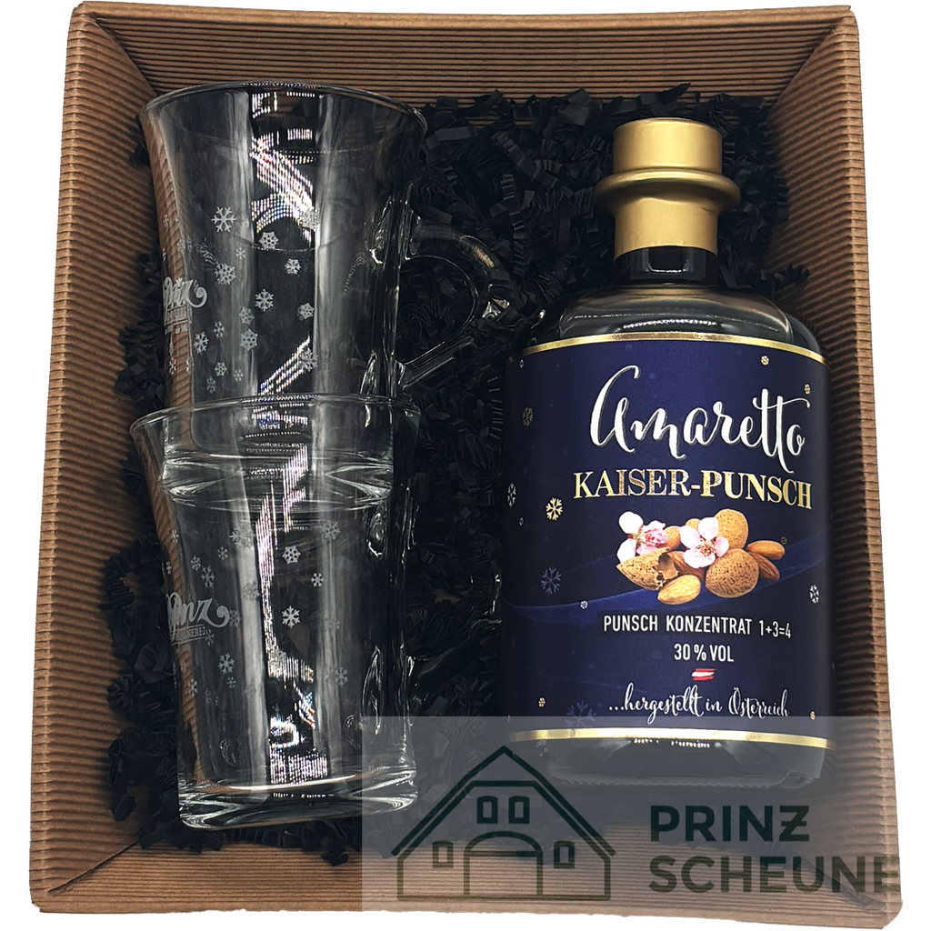 [50.47.00.50] Prinz Scheune Geschenk Nr. 12.1 "Amaretto Punsch-Box"