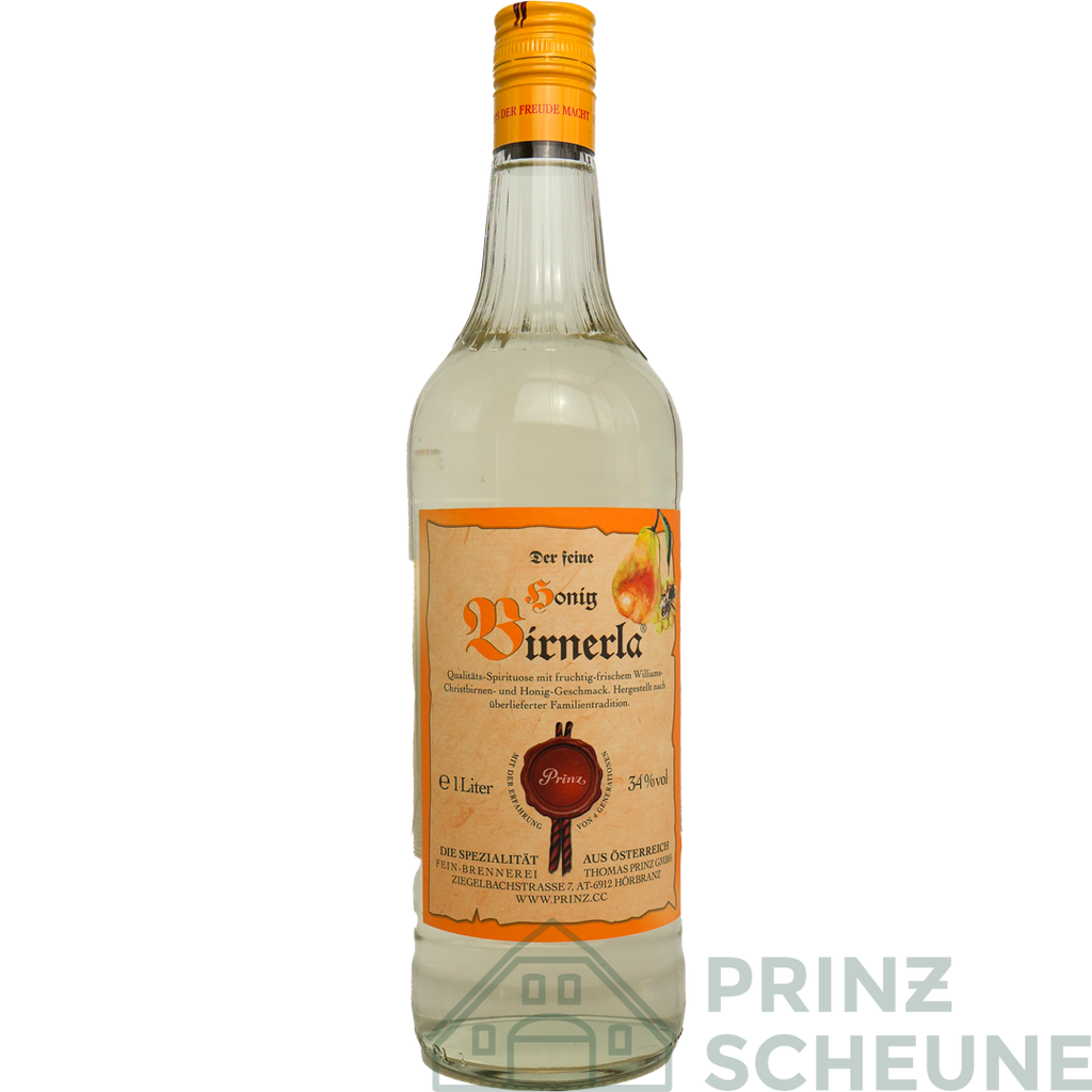 [1.05.01.00] Honig Birnerla 34% Vol (1,0 Liter)