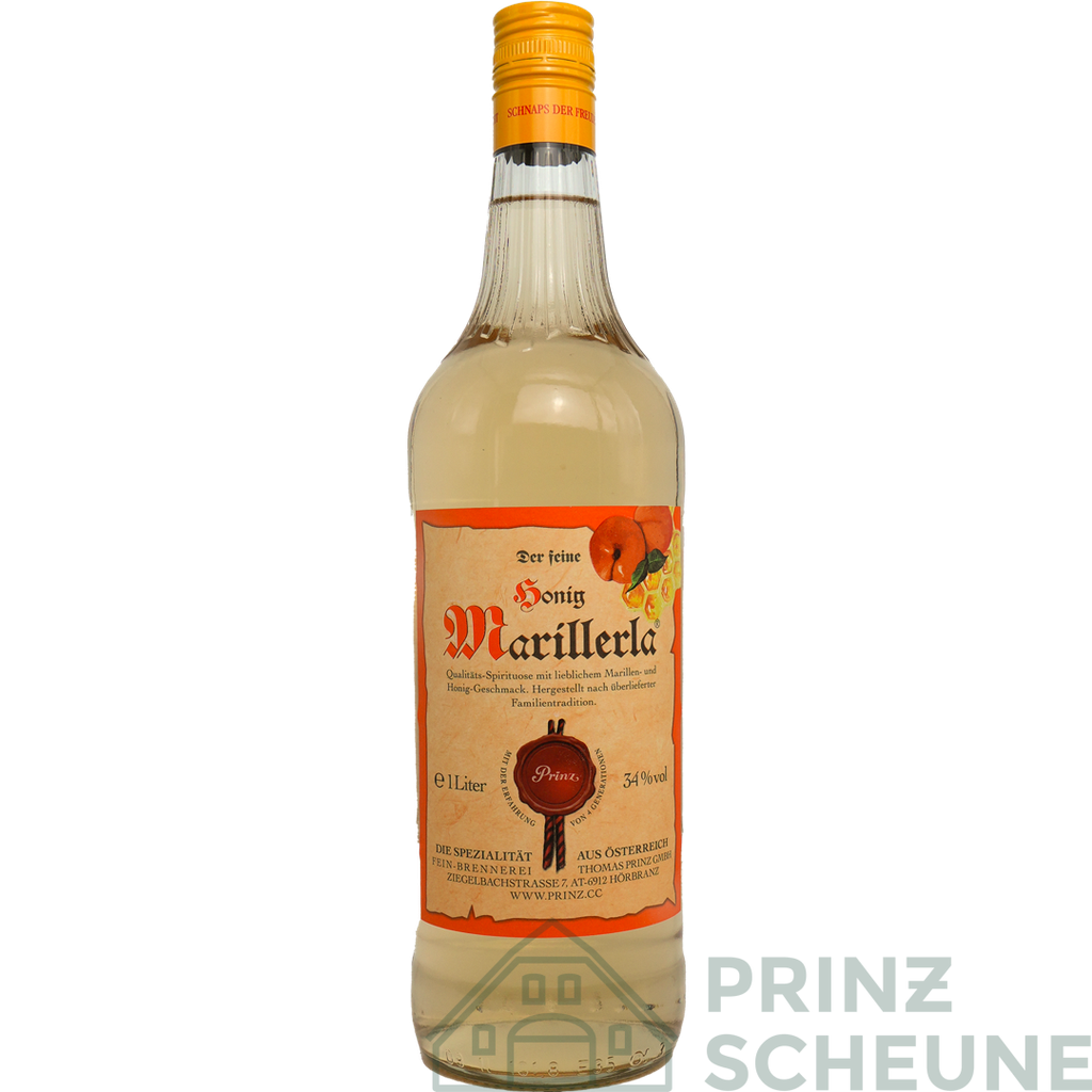 [1.06.01.00] Honig Marillerla 34% Vol (1,0 Liter)