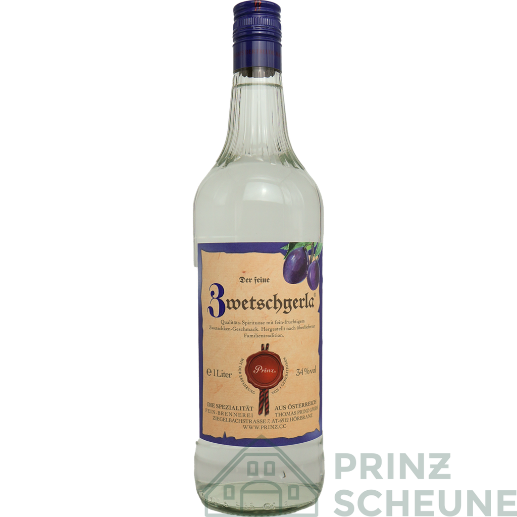 [1.08.01.00] Zwetschgerla 34% Vol (1,0 Liter)