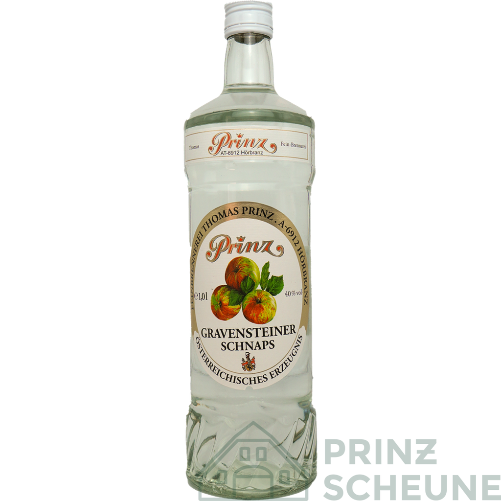 [3.22.01.00] Gravensteiner Schnaps 40% Vol (1,0 Liter)