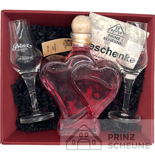 [50.46.00.50] Prinz Scheune Geschenk Nr. 17.1 "Rhabarber Doppelherz-Box"