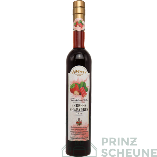 Erdbeer-Rhabarber Likör 17% Vol