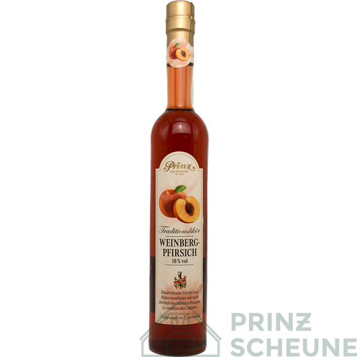 Weinberg-Pfirsich Likör 18 % Vol