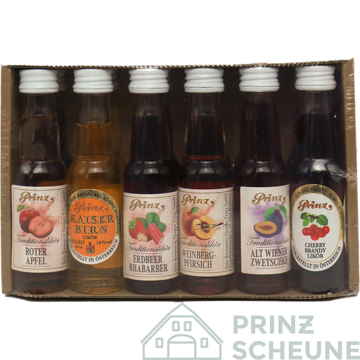 [17.33.00.24] Prinz Scheune Nr. 4  "Wild- u. Frucht Liköre" 12er Paket