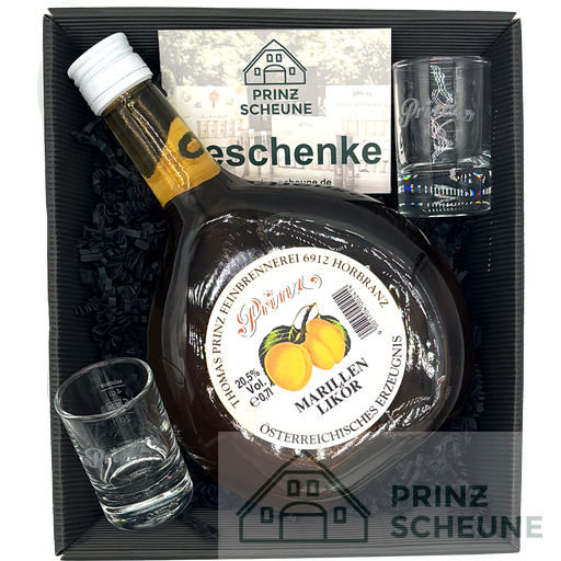 [50.75.00.50] Prinz Scheune Geschenk Nr. 10.4 "Marillen-Likör - Box"
